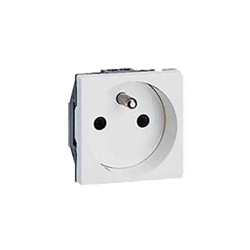 Prise de courant 2 modules - Prise RJ45