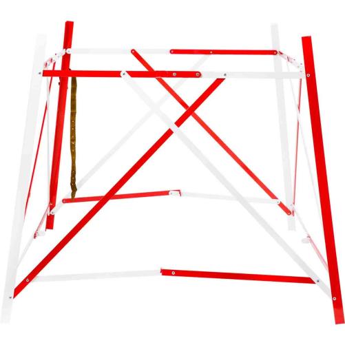 Garde fou chantier 1x1m repliabl - Balisage de chantier