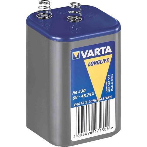 Pile alcaline à ressort varta lo - Electricité et fourniture électrique