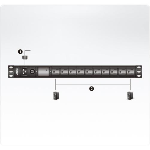ATEN PE0209SG - PDU protection c - PDU