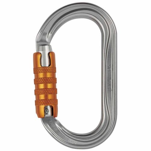 Crochet aluminium ovale - Mousqueton et connecteur