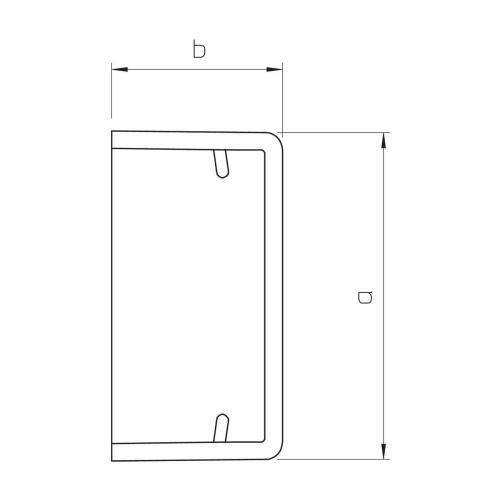Embouts moulure 80x170 blanc x10 - Moulure et goulotte