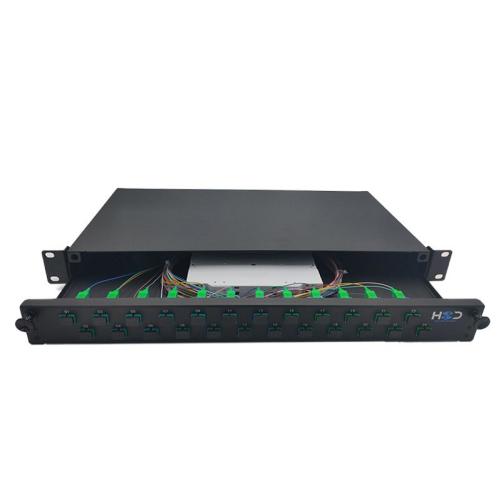 HSD v2 - Tiroir optique 24 SC Sx - Tiroir optique 19" coulissant