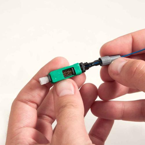 Connecteur rapide montable sur s - Raccords optique