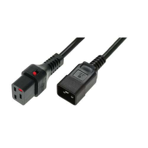 IEC LOCK Rallonge secteur C19/C2 - Multiprise et cordon secteur