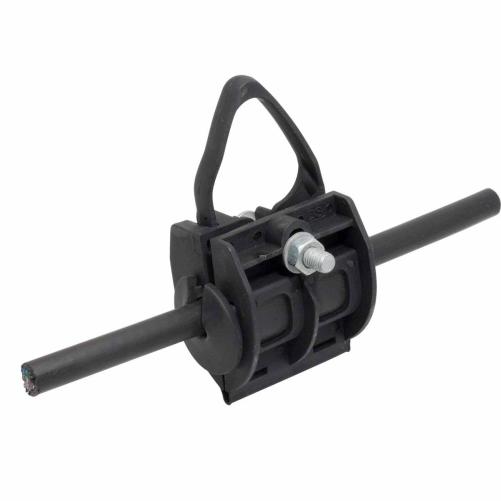 Suspension pour câble FO Ø 15–17 - Pince d'ancrage et suspension fibre