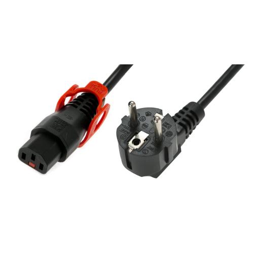 IEC LOCK Cordon secteur 2P+T FR/ - Multiprise et cordon secteur