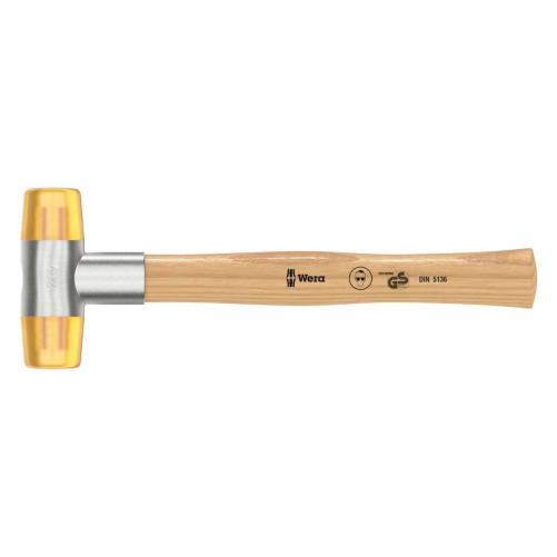 Maillet WERA pour travaux à fort - Marteau et masse