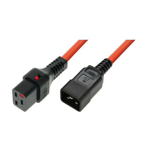 IEC LOCK Rallonge secteur C19/C2 - Multiprise et cordon secteur