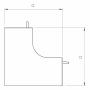 Angle intérieur pour moulure 100 - Moulure et goulotte