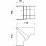 Angle intérieur variable pour Ra - Moulure et goulotte