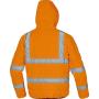 Doudoune à capuche haute visibil - Vêtement haute visibilité