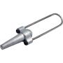 SWC63Y: Pince de hauban 6,3mm - Fixation façade