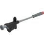 Grippe-fil crocodile souple noir - Pince et grippe-fil