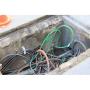 Gaine fendue TED Ø18mm bleue/Rl  - Gaine électrique et télécom, lubrifiant de chantier