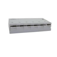 HSD - boîte de connexion 6 ports avec volet - Accessoire réseau professionnel